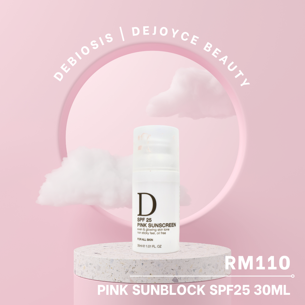 Biosis SPF25 Pink Sunblock - 30ML