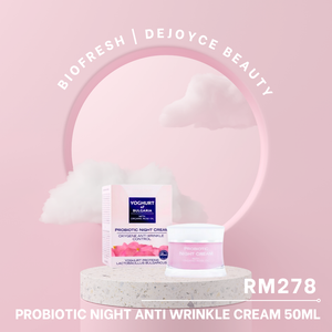 Probiotic night cream anti wrinkle -dry & sensitive  (50ML)